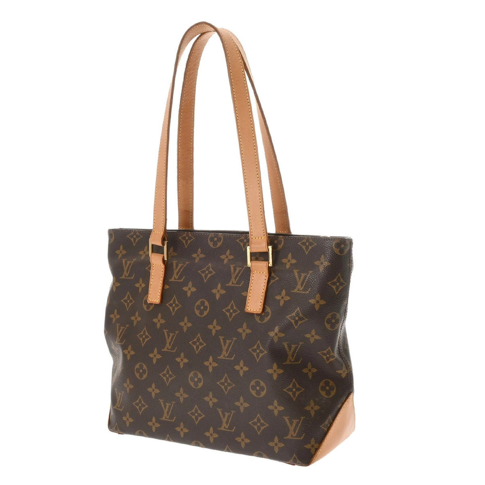 Louis Vuitton Canvas Bag Tote Monogram Brown Piano Cabas Brown